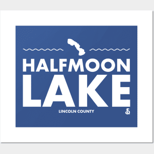 Lincoln County, Wisconsin - Halfmoon Lake Posters and Art